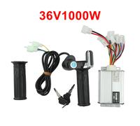 24V/36V/48V Brushed-Controller + Farfalla Impugnatura Kit for Elettrico Scooter