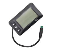 24V 36V 48V Display LCD Pannello di Controllo Scooter Elettrico Tachimetro Contachilometri Modifica Bicicletta LCD Trasparente