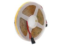 24V Acqua corrente COB Led Strip Light 5M 10M 15M Flow Chasing Lampada a nastro flessibile a LED for la decorazione della stanza(Natural White 4000K,5M Full Set)