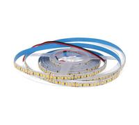 24V Bobina Striscia Led 25W/M 3 Step 90 Bianco Caldo 2700K 1050 Smd 2835 5 Metri