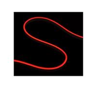 24V Bobina Striscia Led Neon Flex Colore Rosso 10 Metri IP65 10W/M Tagliabile Do