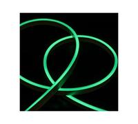 24V Bobina Striscia Led Neon Flex Colore Verde 10 Metri IP65 10W/M Tagliabile Do