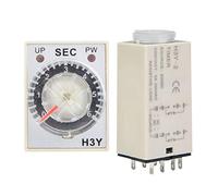 24V DC 8 Pin Interruttore del Relè a Tempo Ritardo all'accensione per Il Controllo Industriale (6S)