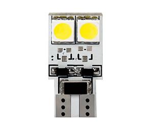 24V Hyper-Led 12 - 4 SMD x 3 chips - (T10) - Bifocus - W2,1x9,5d - 2 pz - D/Bli