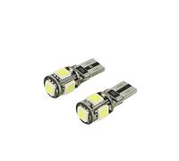 24V Lampada Led Canbus T10 W5W Colore Giallo Arancione Luci Posizione Targa Per Camion Bus Barca 5 Smd 5050