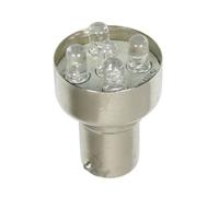 24V Lampada Multi-Led 5 Led (R10W) BA15s 1 pz D/Blister Rosso Per luci di Camion