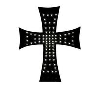 24V LED Bianco Interno Croce Firmare 25cm Piastra Camion Casa Su / Spento A 81