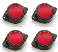 24V LED Faretti Rosso marker lights Camion per Iveco Man Scania Volvo 4pcs