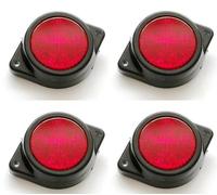24V LED Faretti Rosso marker lights Camion per Trucks Camion Pickup 4pcs