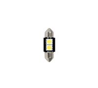 Lampa Lampadina LED 24/28V Led Series - 2 SMD x 3 chips - 10x31 mm - Attacco SV8,5-8 - 2 pz