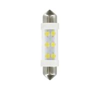 24V Led Series 6 Led 11x41 mm SV8,5-8 2 pz Scatola Bianco Per luci interne di