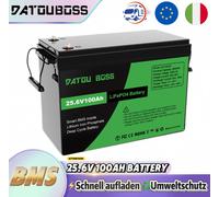 24V LiFePO4 100AH Lithium batterie AKKU BMS Boot Solar Wohnmobil 15,000+ Zyklus
