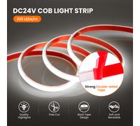 24V Neon COB Striscia LED Adesiva Impermeabile IP68 Flessibile Luci Bianco Caldo [EEK: A+]