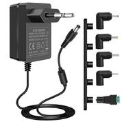 24V Netzteil 24 Volt 1,5A Adattatore 36W AC e DC Wandler Transformator Ladegerät con 5,5x2,1mm DC Spitze per LED Streifen 3D Drucker CCTV Sicherheitssystem Monitor LCD Sound Lautsprecher Kinderauto.