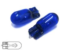 24V NR 2 Coppia Lampada Lampadina T10 W5W 5W Tutto Vetro Bianco Effetto Xenon