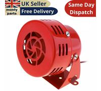 24V Rossa Condotto Allarme Aria Raid Sirena Tromba per Camion Moto Altoparlante