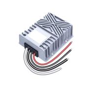 24V to 13.8V 80A 100A DC DC Step Down Converter, Automotive Voltage Regulator Buck Module for 24V Vehicle Systems, IP67 Waterproof Aluminum Housing, 1-100A Adjustable Output(8A Aluminum L)