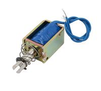 24V400mA 10mm 25N Tipo Spinta Tirare solenoide DC elettromagnete magnete JF-1039