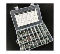 24Value 660pcs capacitor kit 100V 2A221J to 2A474J Polyester Film capacitor Assorted Kit with storage box ZDVHOMCB