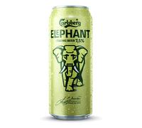 24X 0,5L Lattine Carlsberg Elephant Beer Birra Forte 7,5% Vol EINWEG