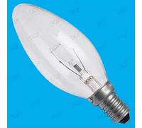 24x 40W Trasparente Candela Filamento Lampadine Ses Piccolo Vite E14 Lampadario [EEK: D]