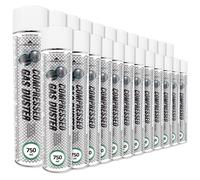 24x AABCOOLING H&O Spolverino a Gas Compresso SPRAY 750ml ARIA COMPRESSA BOMB...
