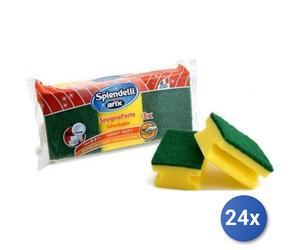 24x Bundle Arix Spugna Abrasiva Con Impugnatura X 3