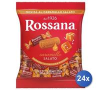 24x Bundle Caramelle Rossana Caramello Salato Gr 150