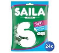 24x Bundle Caramelle Saila Free Menta Busta Dure Gr 75