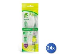 24x Bundle Clendy 12 Posate Forchette Bio