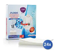 24x Bundle Clendy Assorbi Bianco X10+2 Acchiappacolore