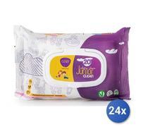 24x Bundle Clendy Salviette Baby X20 Con Coperchio