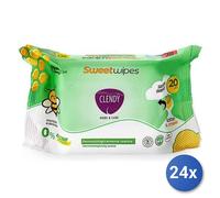 24x Bundle Clendy Salviette Baby X20 Senza Cop Latte-Miele