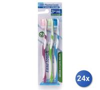 24x Bundle Clendy Spazzolino Denti Easy Touch Medi X3