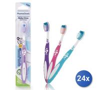 24x Bundle Clendy Spazzolino Denti Orso Baby 7-12 Bimbi