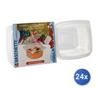 24x Bundle Contenitori Plastica Virosac 1 Porzione