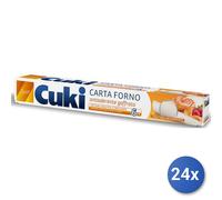 24x Bundle Cuki Carta Forno Goffrata Mt 6