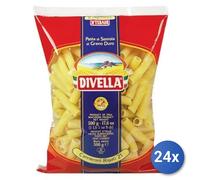 24x Bundle Divella Semola 21 Canneroni Rigati Gr 500