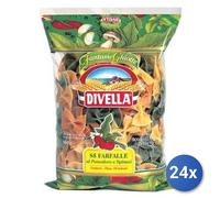 24x Bundle Divella Semola 85 Farfalle Tricolore Gr 500
