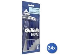 24x Bundle Gillette Blue 2 X5 Busta Rasoio Radi Getta
