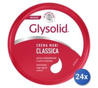 24x Bundle Glysolid Crema Mani Scatola 100 Ml Rossa