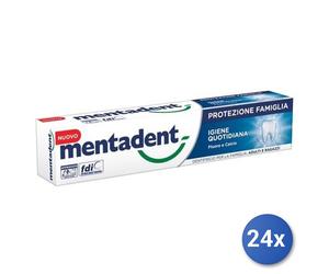 24x Bundle Mentadent Dentifricio Family Igiene Quotidian 75