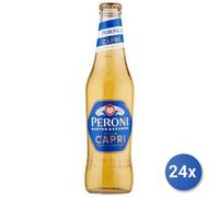 24x Bundle Nastro Azzurro Birra Capri In Bottiglia Ml 330