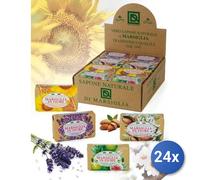 24x Bundle Nesti Saponetta Marsiglia Fiore C/Mista 125Gr