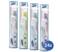 24x Bundle Pasta Capitano Spazzolino Family Morbido MISTO COLORE
