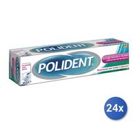 24x Bundle Polident Pasta Lunga Tenuta Classica Adesiva