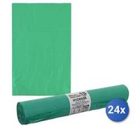24x Bundle Sacchi Bid Verde 85X120 S/Pesante X 8 Pezzi