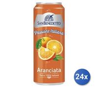 24x Bundle San Benedetto Pass.Ital. Aranciata 330 Lattina