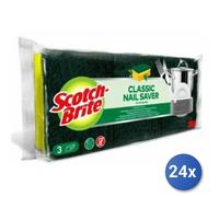 24x Bundle Spugna + Fibra Salvadita Scotch-Brite 2 Pezzi A26
