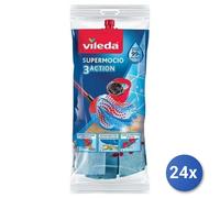 24x Bundle Vileda Accessorio Per Lavare Panno Lavatutto Per Mop Multicolore